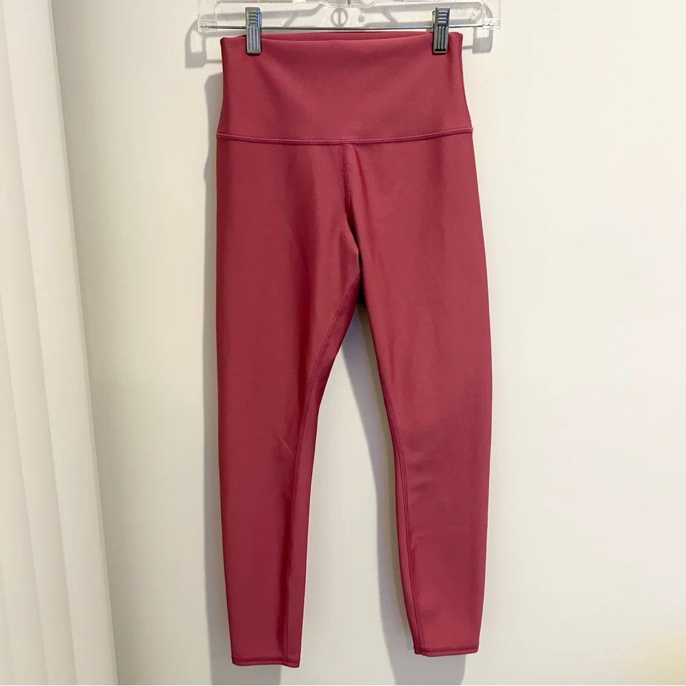 Alo Yoga 7/8 High Waist Airlift Legging Pink Size Small